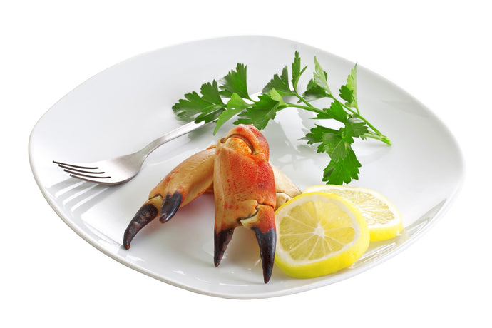 Jonah Crab Claws in Wine Sauce