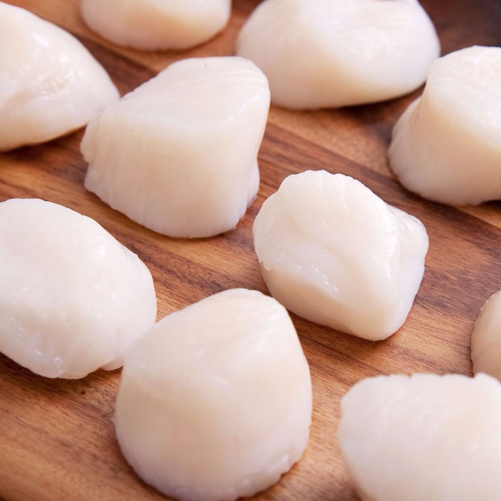 Jumbo Sea Scallops, Wild 227g Gimli Fish Market