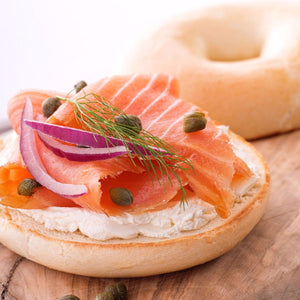 lox bagel and capers