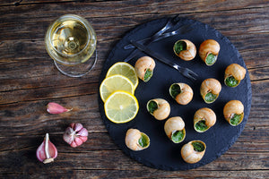 Basil Pesto on Escargot
