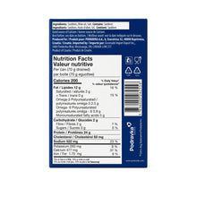 ingredients sardines, olive oil, salt on nutrition label on back of package