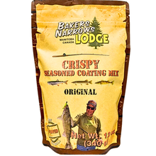 bakers narrows lodge crispy coating made in manitoba 340 grams fish batter  breading
