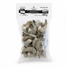 black tiger shrimp prawns 26 to 30 count per pound easy peel Maximum seafood 454 grams frozen raw