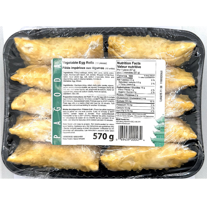 Vegetable Egg Rolls 570g