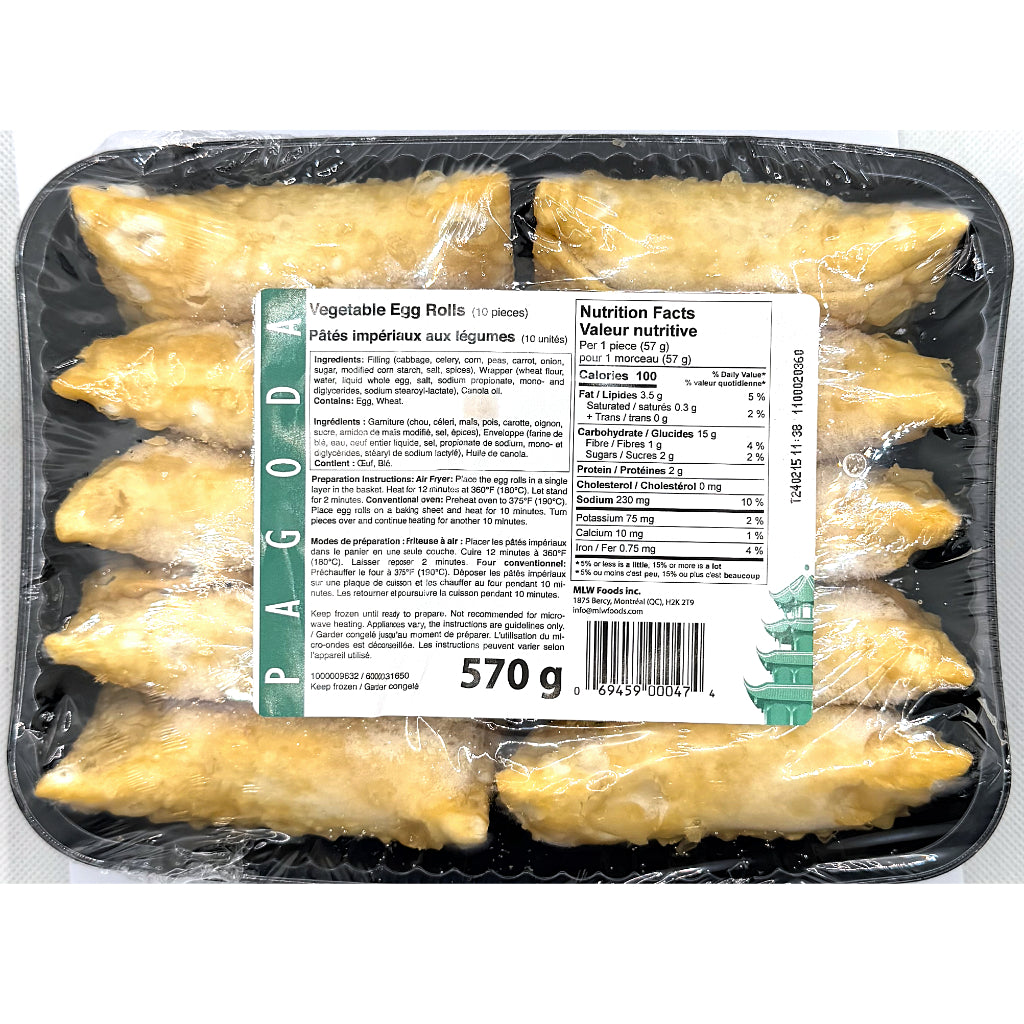 Vegetable Egg Rolls 570g