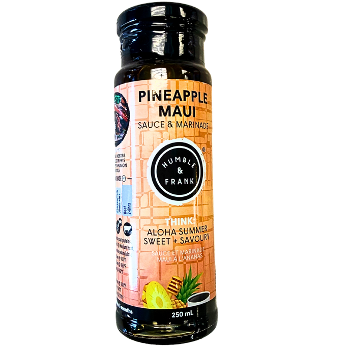 Humble and frank pineapple maui sauce and marinade think summer sweet and savoury 250 ml 