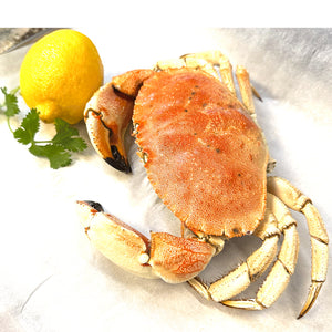 jonah crab whole frozen cooked usa 450 to 650 grams each