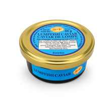 lumpfish caviar roe 50 grams fresh black