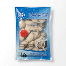 frozen oyster meat by ocean mama 226.8 grams uncooked product of Korea raw must be cooked