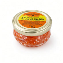 salmon caviar processed in Canada 100 grams fresh 