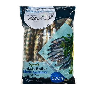 whole anchovy anchovies 500 grams by Atlas Foods 