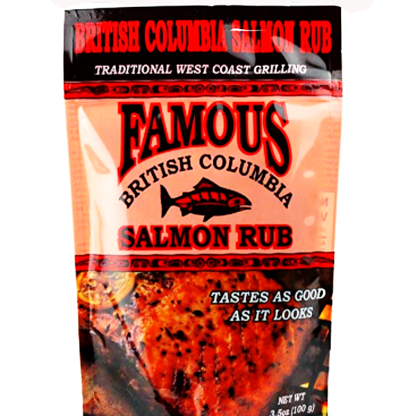 famous salmon rub and marinade british columbia