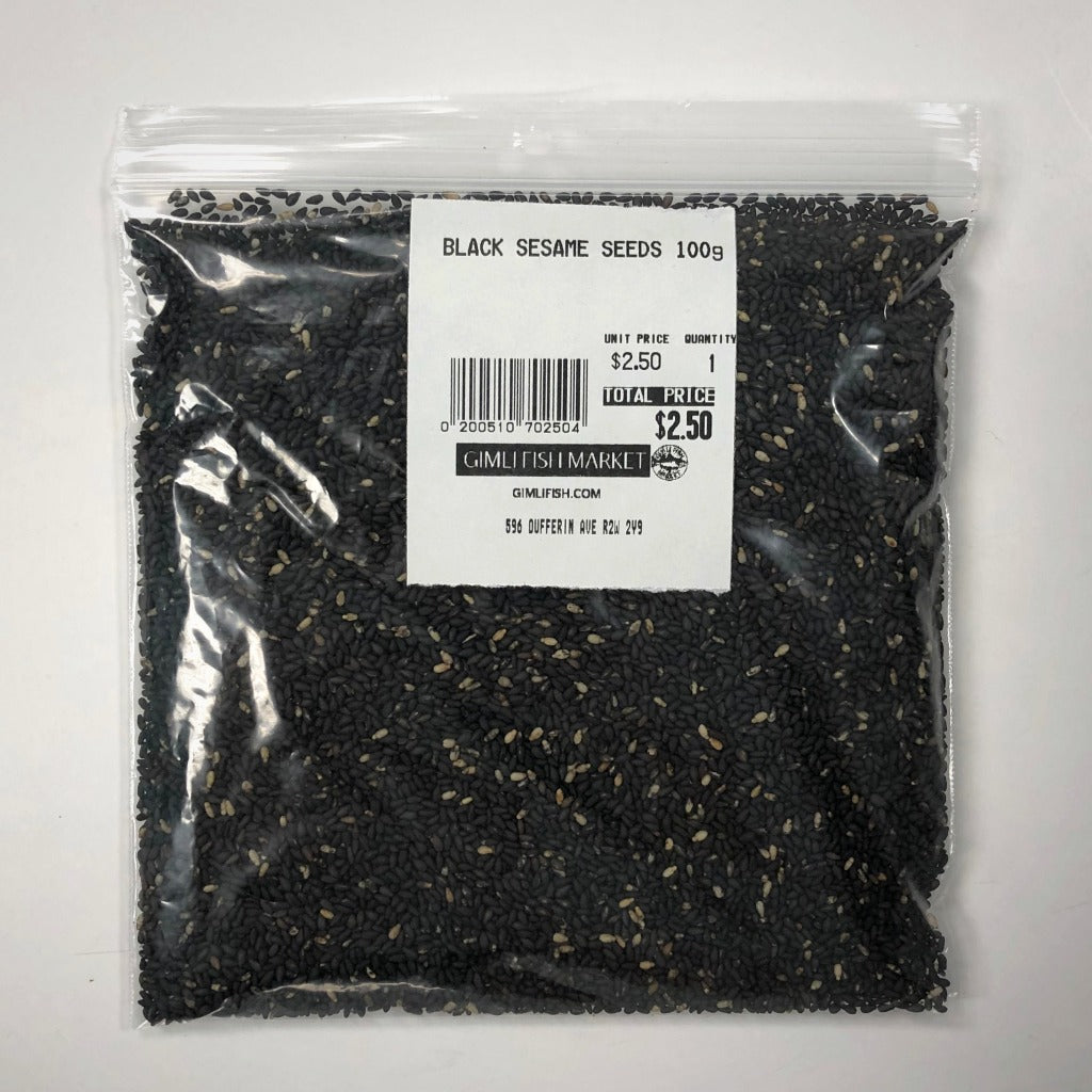 black sesame seeds 100 grams