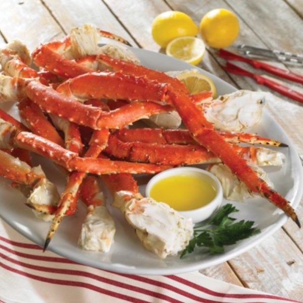 Scored King Crab Legs & Claws by Aquastar, 500g Gimli Fish Market