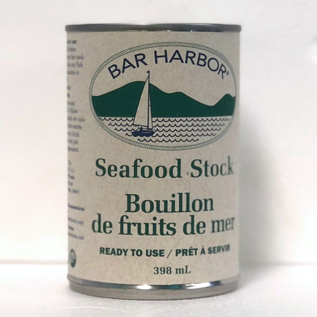 seafood stock by bar harbor 398 ml made with wild caught seafood ready to use