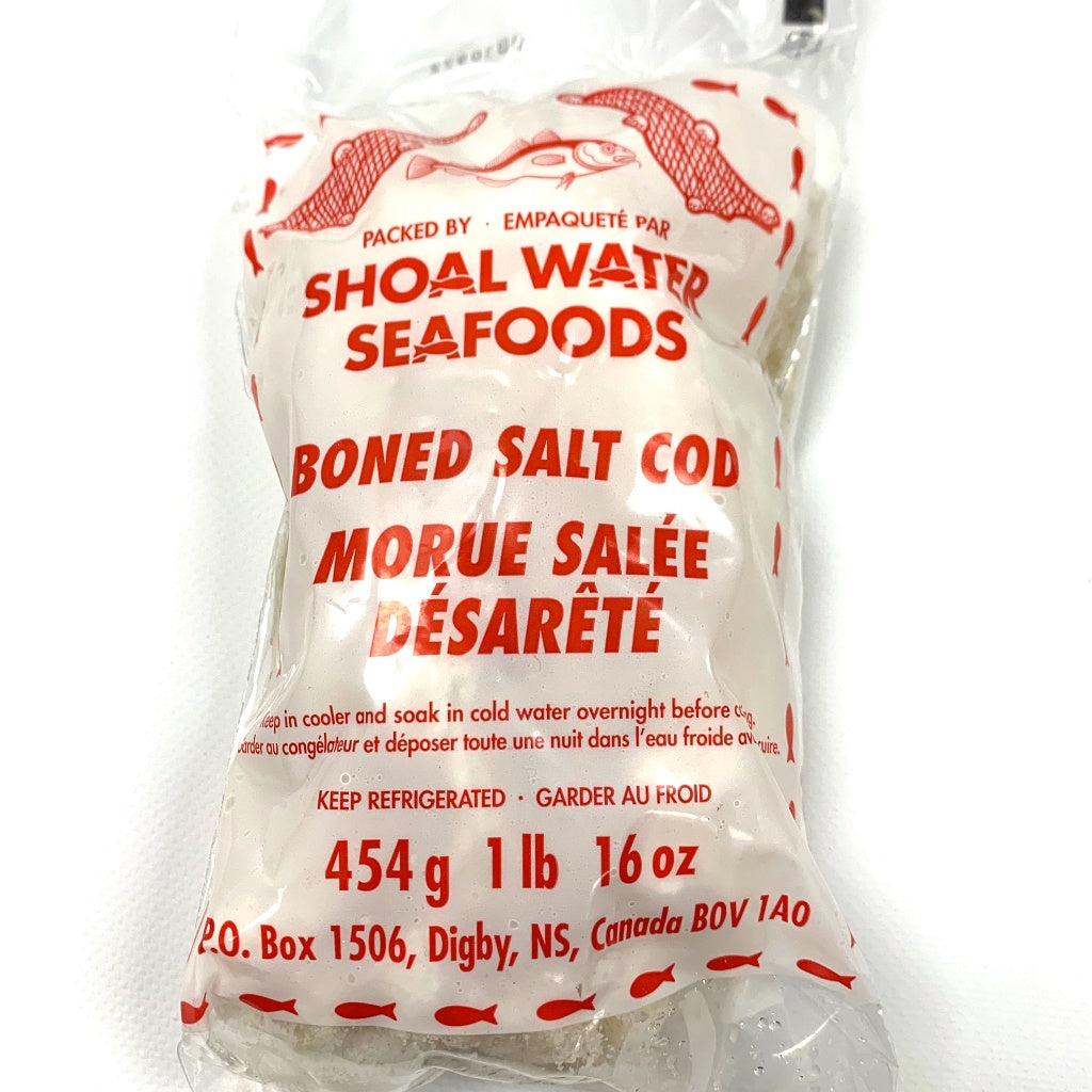 Shoal water seafood boned salt cod 454 grams 