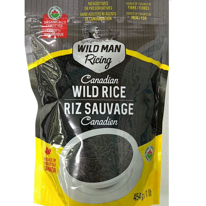 wild man ricing Canadian wild rice 454 grams 